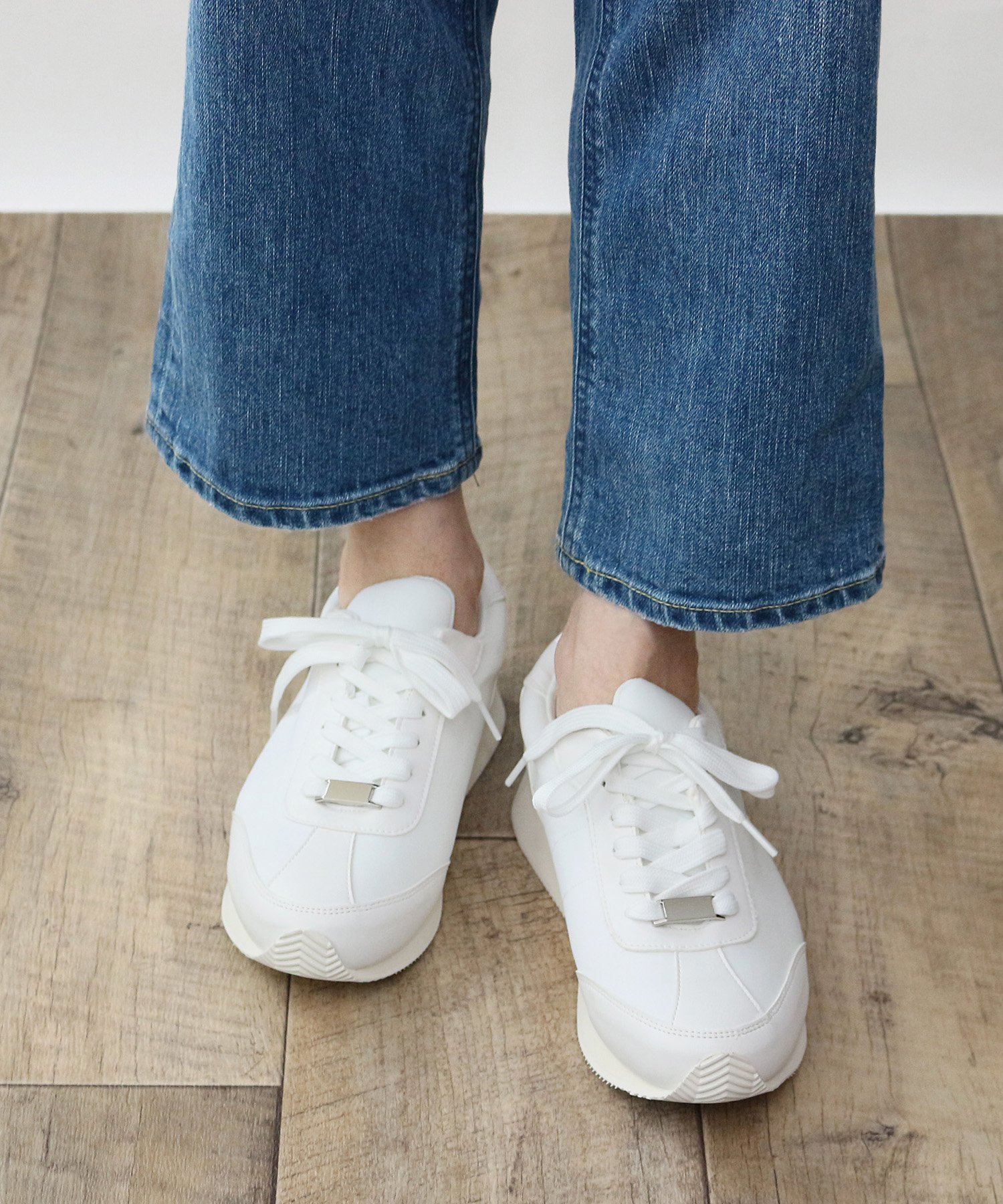 FILLIN MOAK 28cmスタイルアップ　スニーカー　ホワイト MOAK｜WHITE – FILLIN