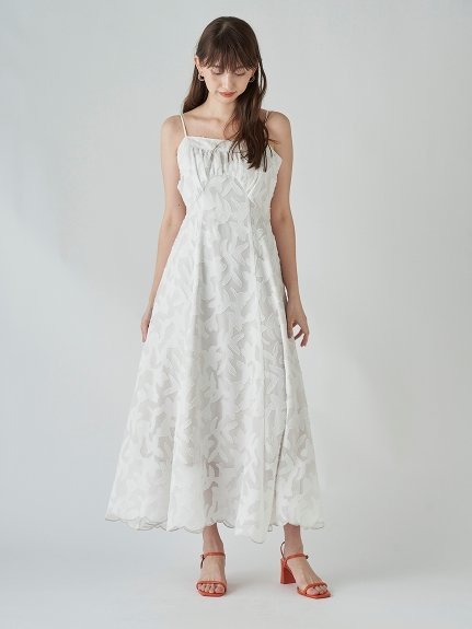 SALE/50%OFF】SNIDEL カットジャガードキャミワンピース SALE/50%OFF】SNIDEL カットジャガードキャミワンピース