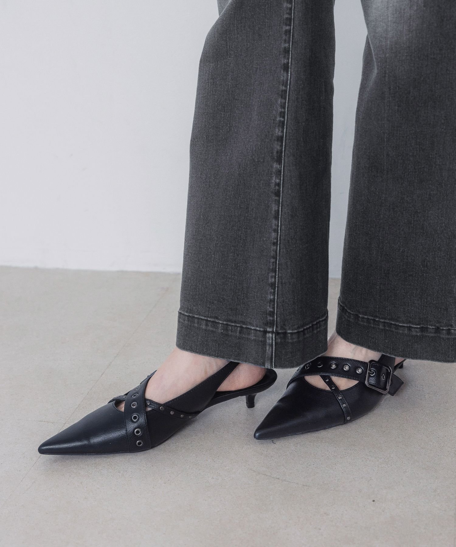 JEANASIS アイレットベルトミュール 楽天市場】【SALE／30%OFF】アイレットベルトミュール JEANASIS