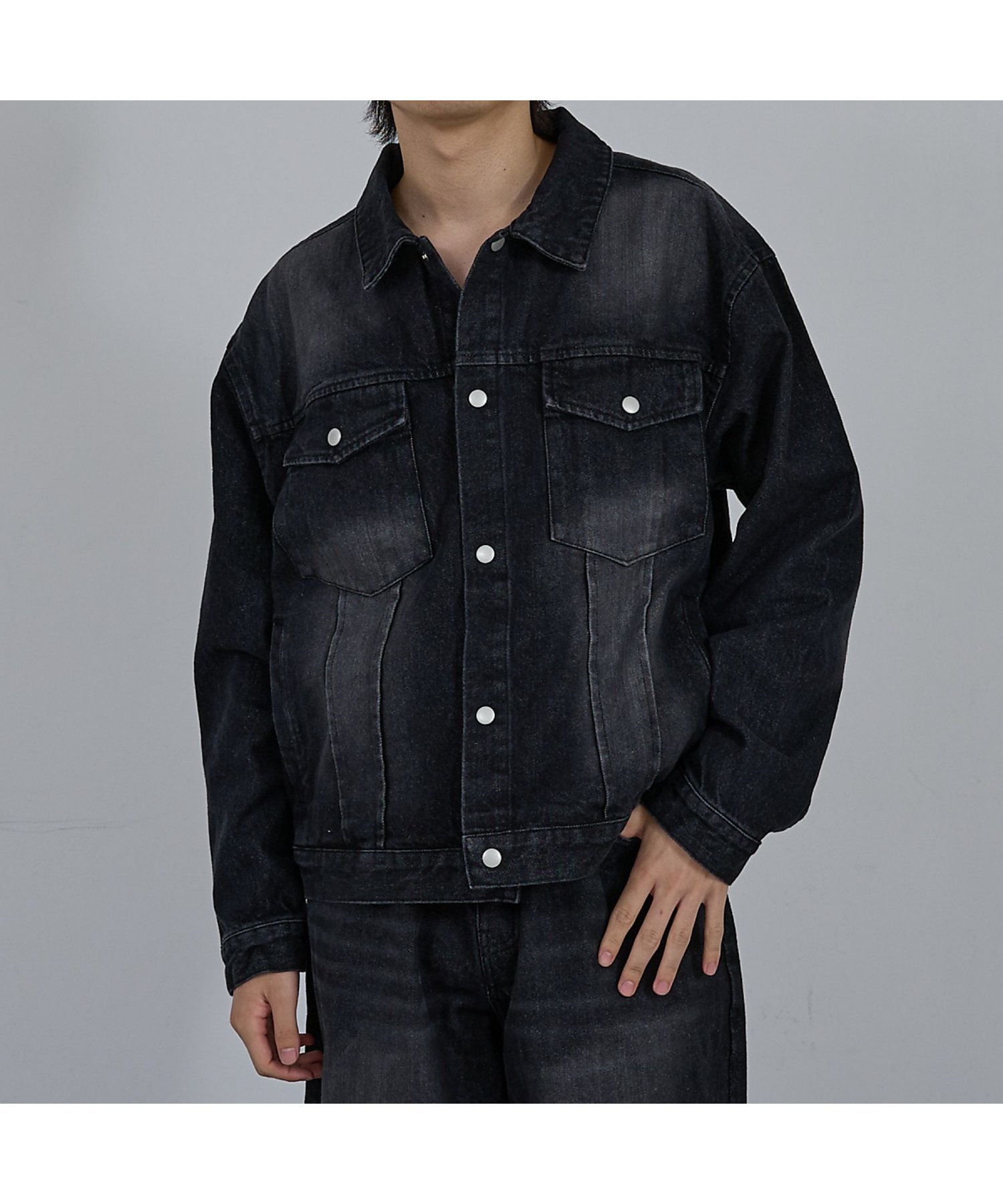 マニュアルアルファベット デニムジャケット 25AW》【MANUAL ALPHABET】12oz DENIM SWING TOP JKT マニュアル