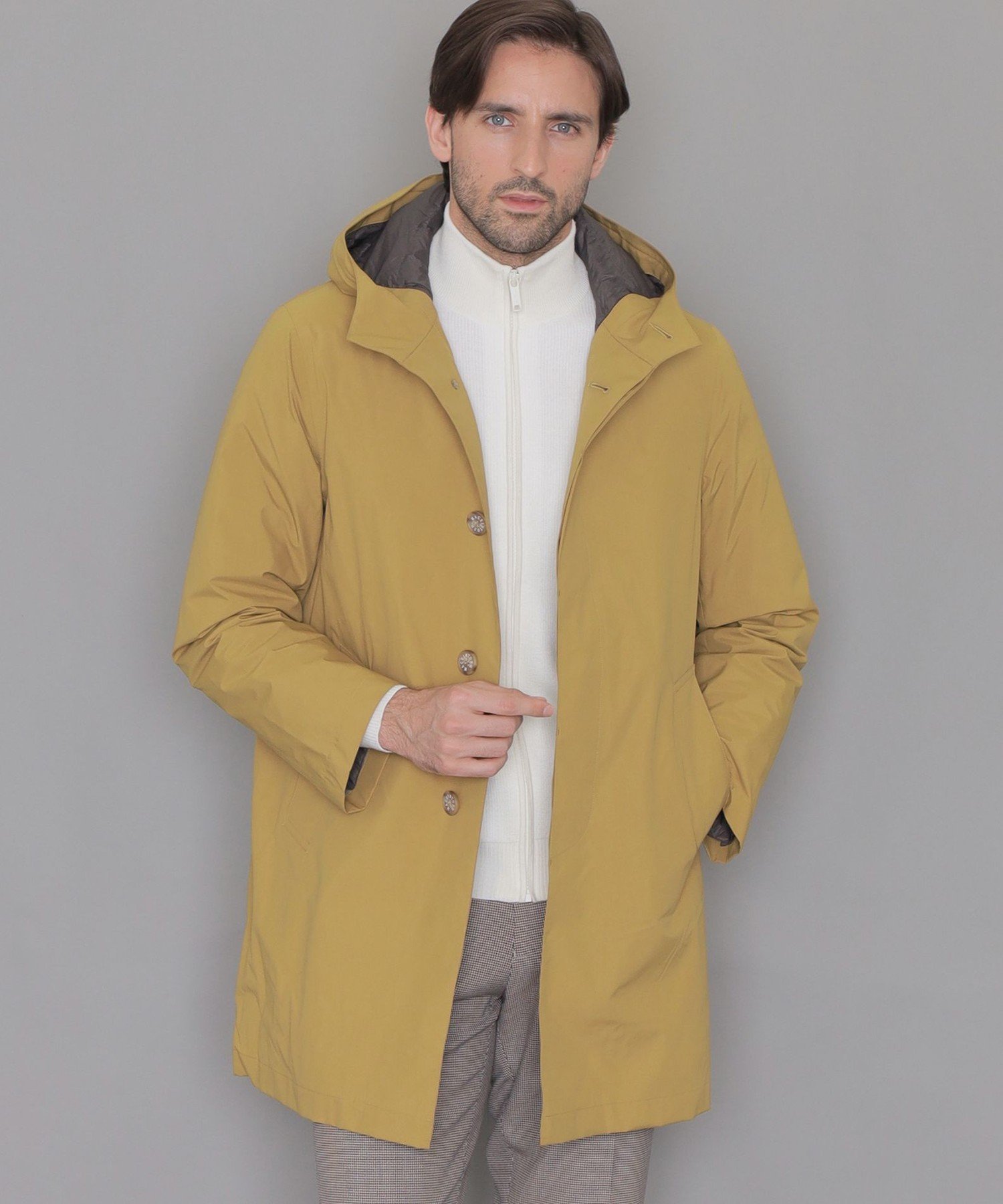 マッキントッシュロンドン　パーテックスシールドエアーステンカラー LEON掲載】【DUNFORD SHORT】パーテックスシールドエアーステン