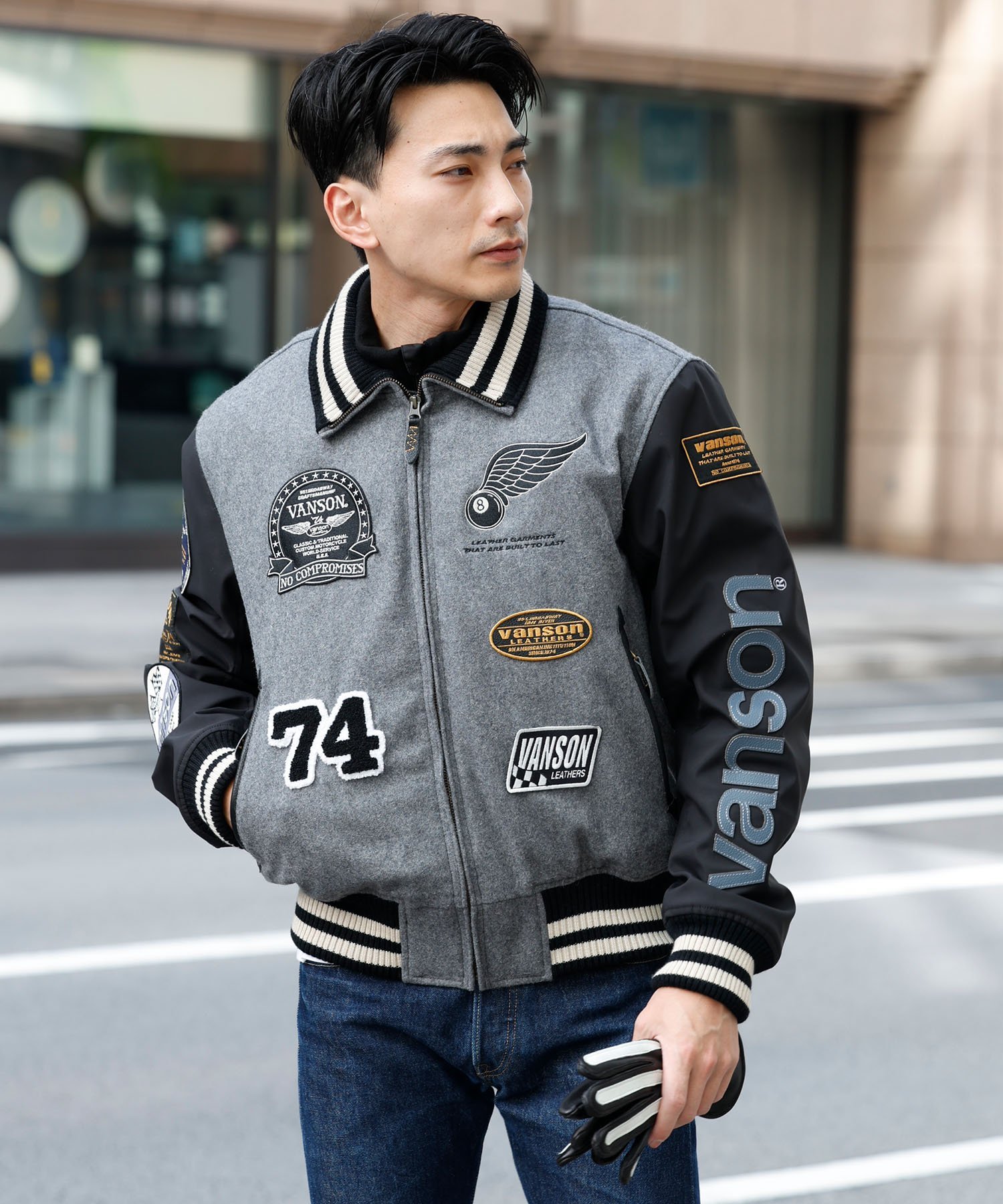 楽天市場】【SALE／20%OFF】Vanson Leathers AWARD JACKET バンソン