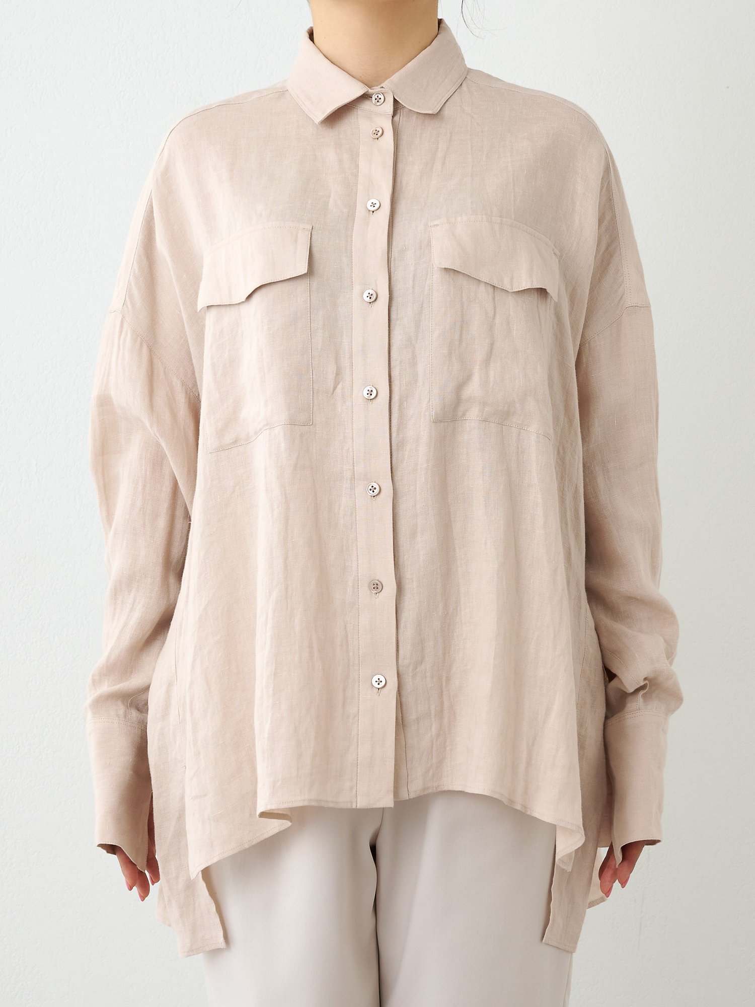 SALE／10%OFF】Whim Gazette リネンシャツ ウィム ガゼット トップス 