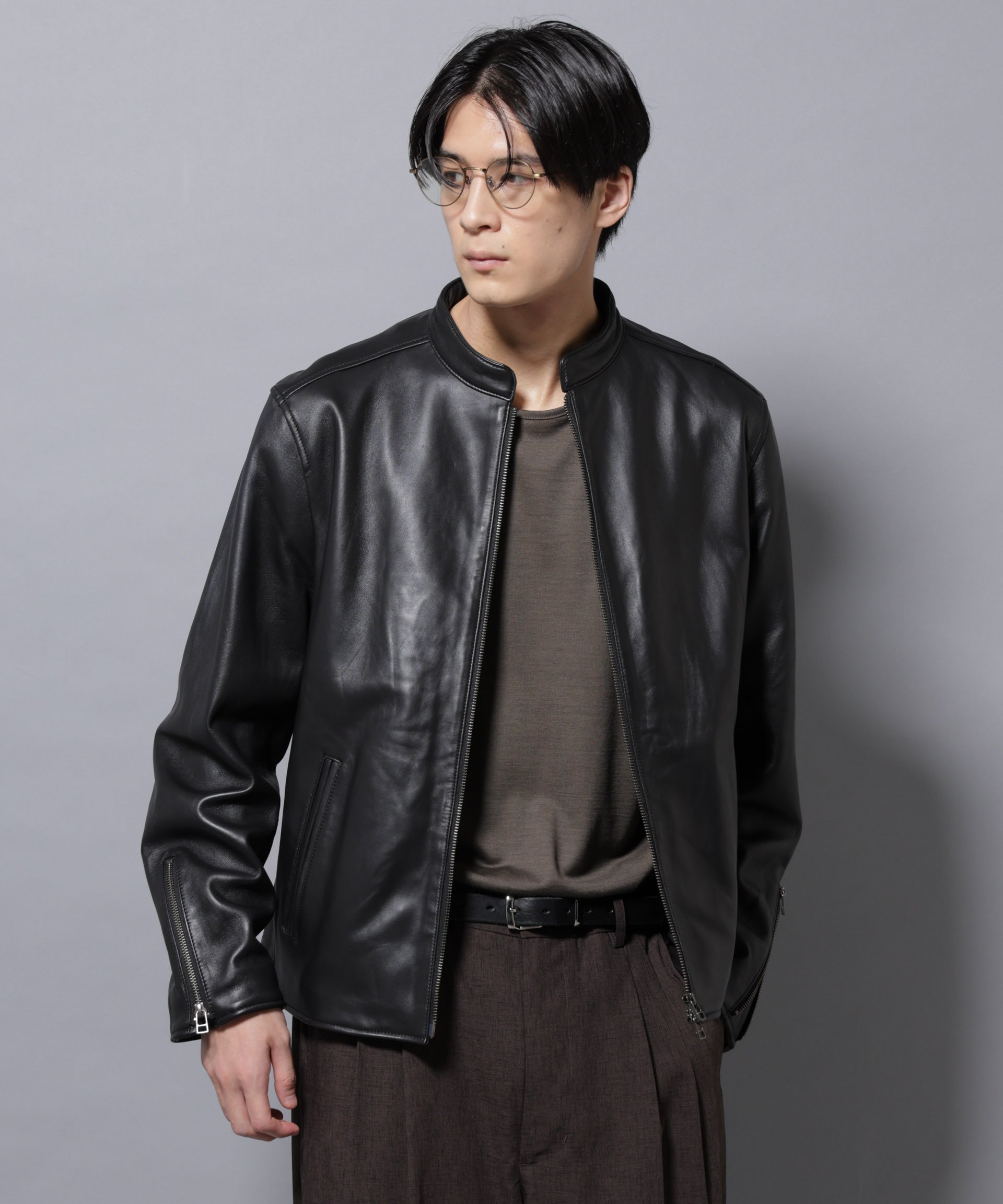 楽天市場】シープレザーライダース BLACK LABEL CRESTBRIDGE ブルー