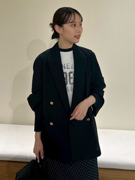 楽天市場】【SALE／50%OFF】金釦ダブルブレザー Mila Owen ミラ