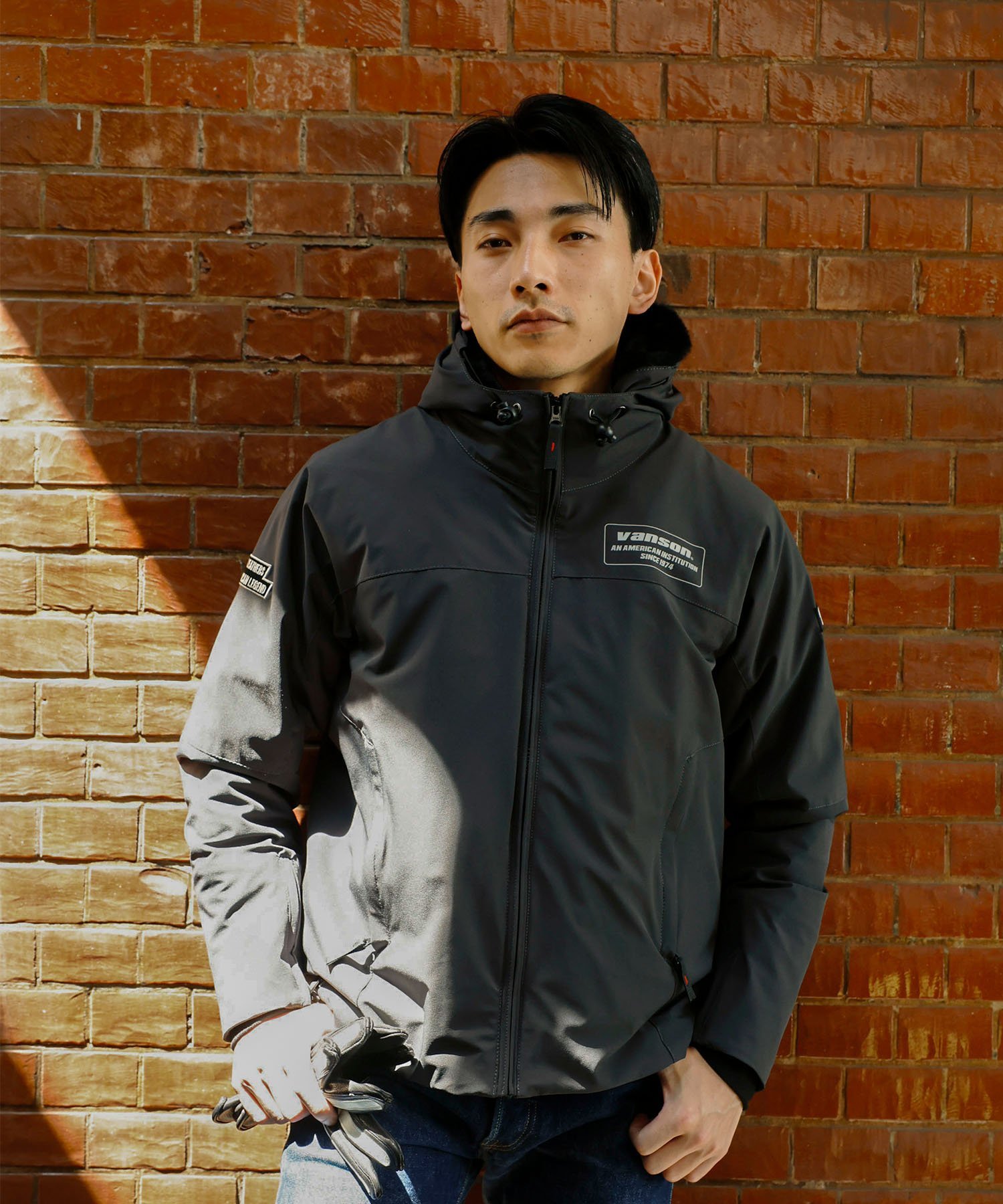 楽天市場】Vanson Leathers NYLON JACKET バンソンレザーズ