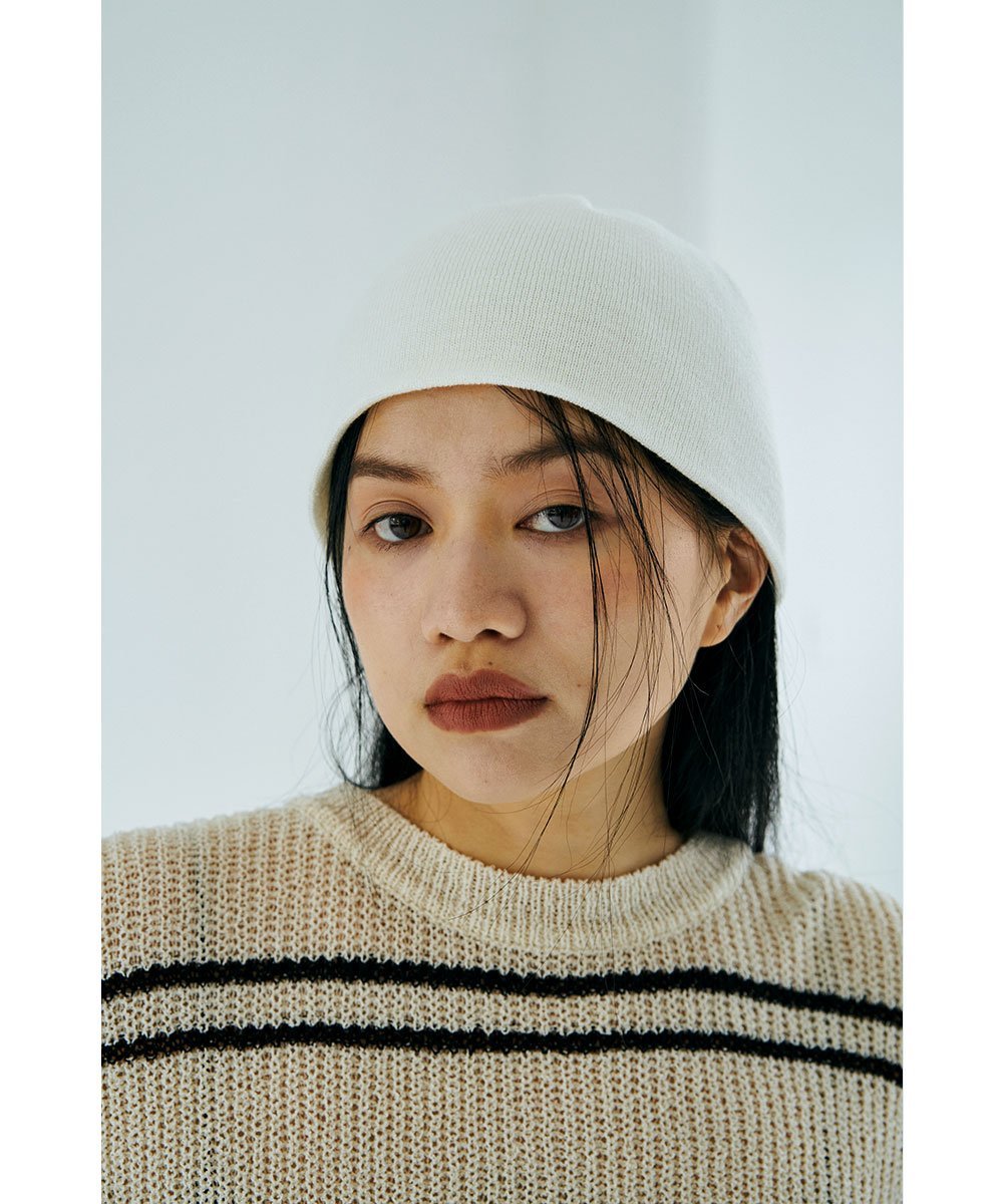 SALE! PATOU パトゥ　新品未使用　ニットビーニー PATOU パトゥ 帽子 ニット帽 ビーニー KNITTED RIB BEANIE