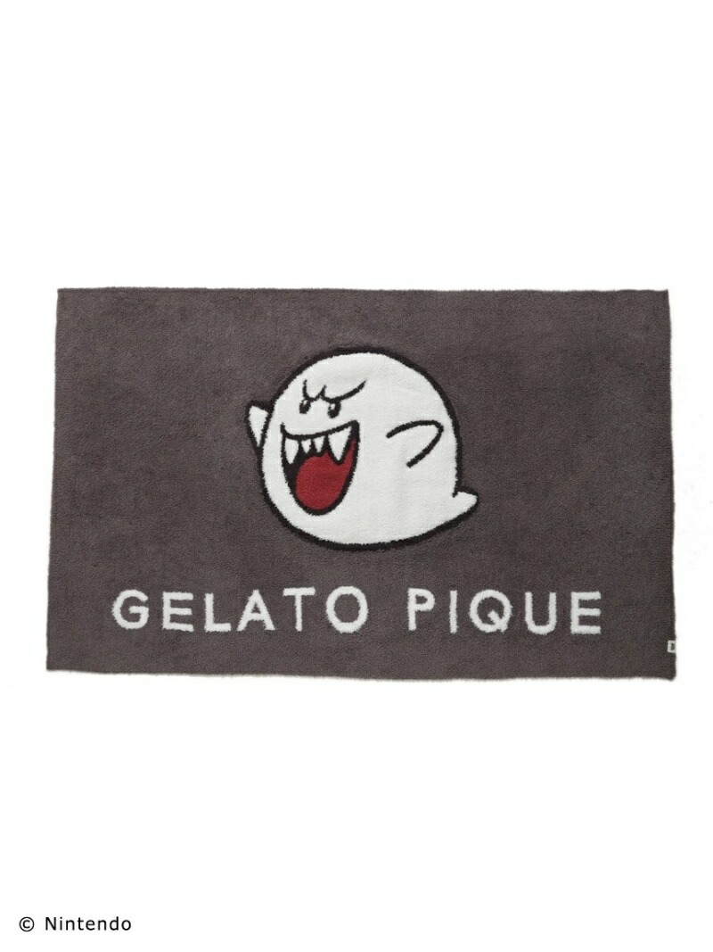 SALE／30%OFF】gelato pique 【スーパーマリオ】 キャラクターブランケット ジェラートピケ インテリア・生活雑貨 ブランケット・ひざ掛け  ホワイト ブラック イエロー【送料無料】