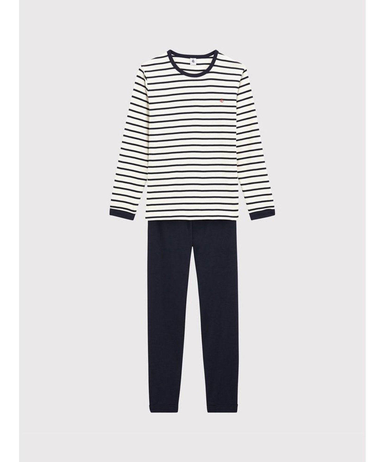 楽天市場】マリニエール長袖パジャマ PETIT BATEAU プチバトー