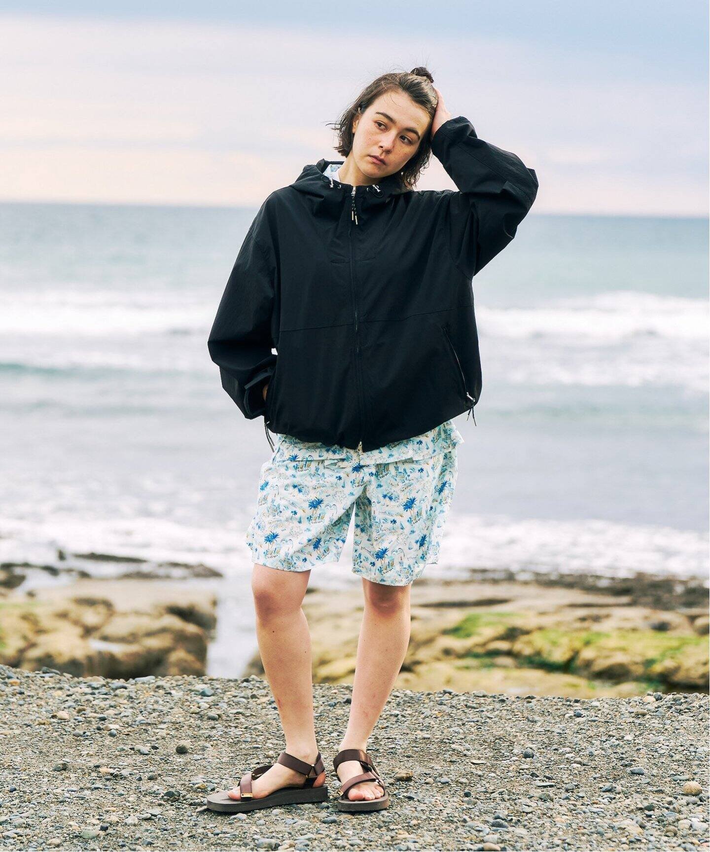 SALE／30%OFF】417 EDIFICE ワッシャー ナイロンマウンテンパーカー