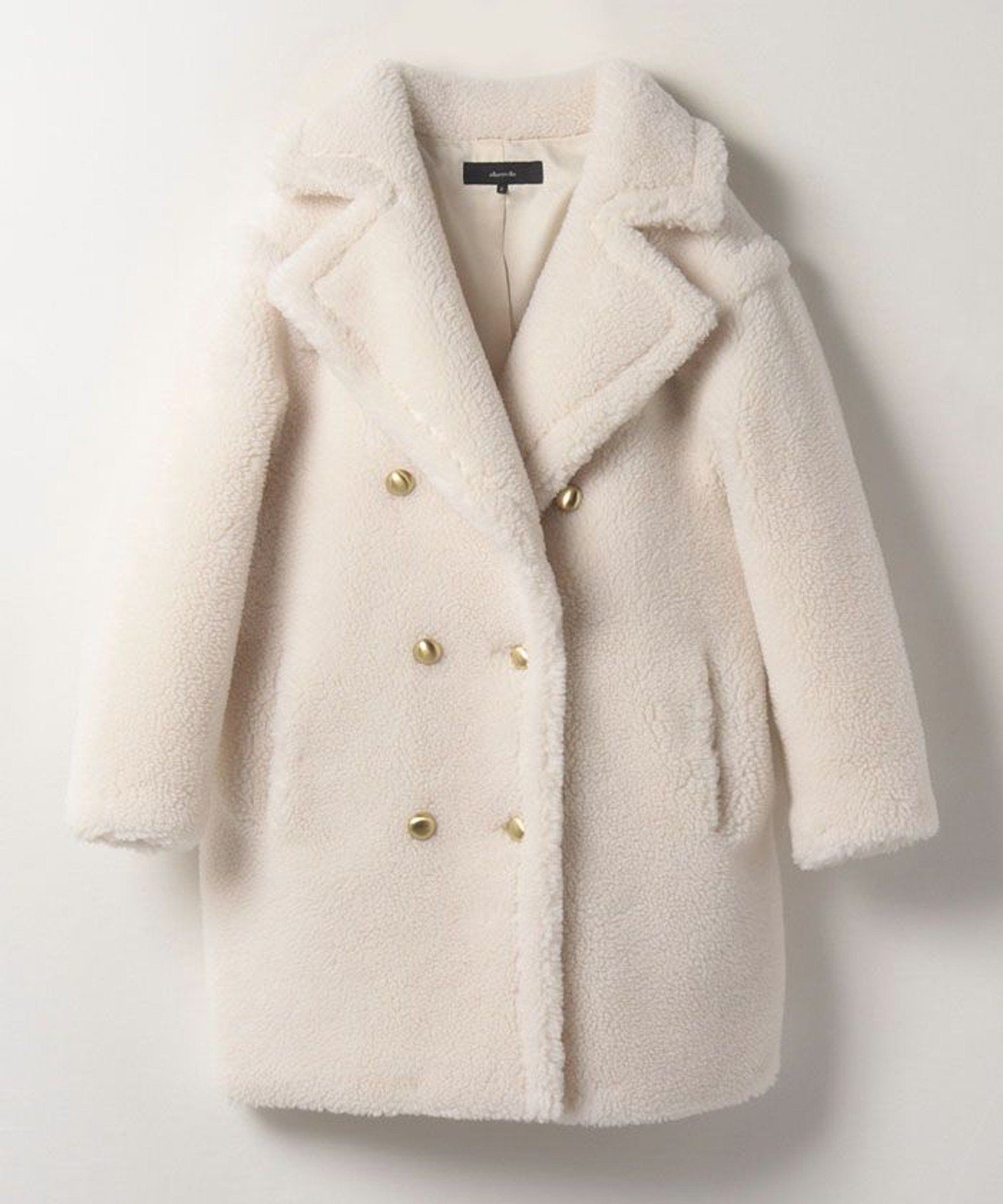 SALE／30%OFF】allureville ウールMIXボアピーコート