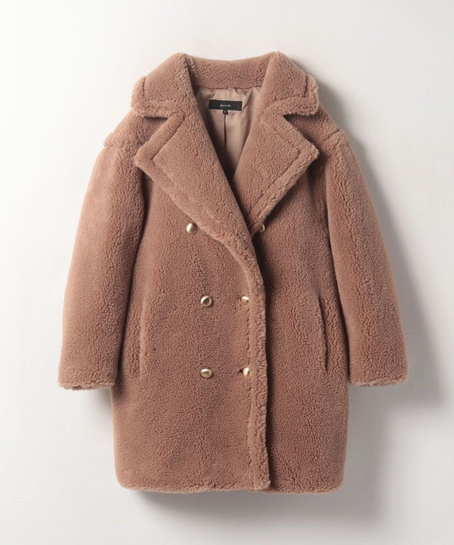 SALE／30%OFF】allureville ウールMIXボアピーコート アルアバイル 