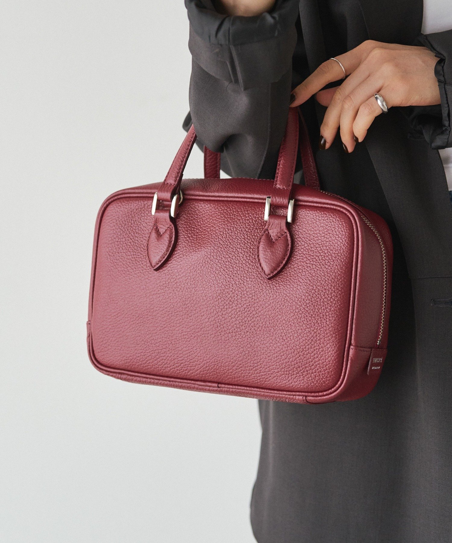 楽天市場】【SALE／20%OFF】レザー2WAYミニボストンバッグ russet