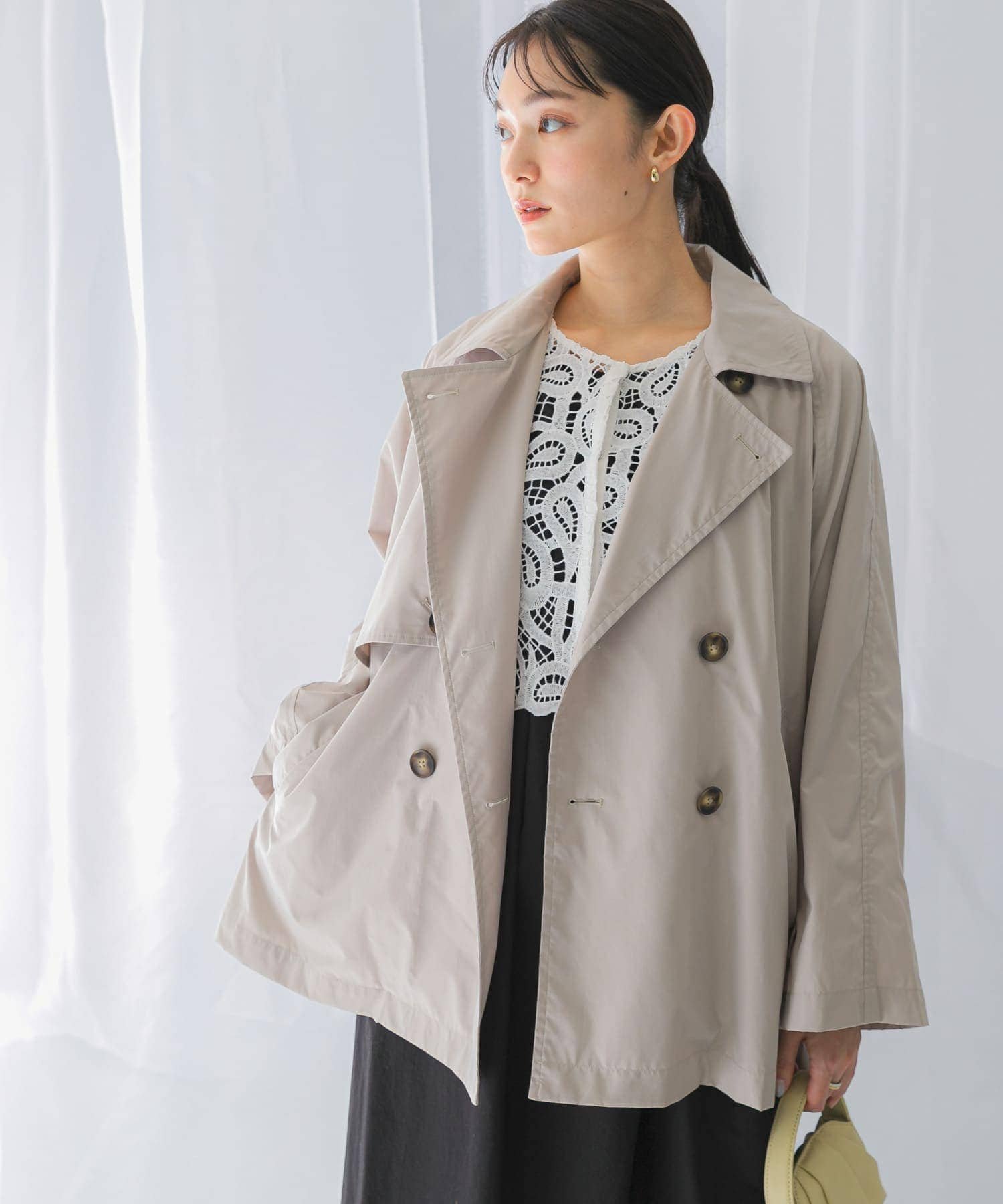 楽天市場】F by ROSSO ビッグカラーダブルショートコート／アーバン