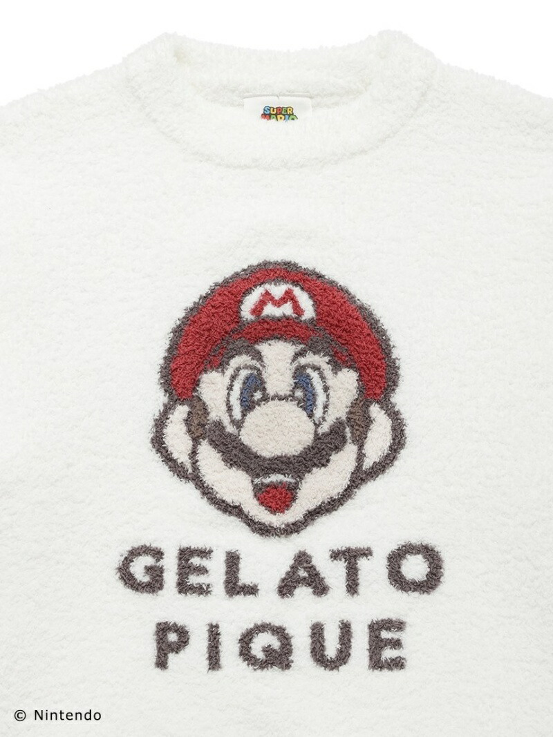 ジェラートピケ スーパーマリオ キノピオ ジャガード セットアップ 中古・古着通販】gelato pique (ジェラートピケ) SUPER MARIO