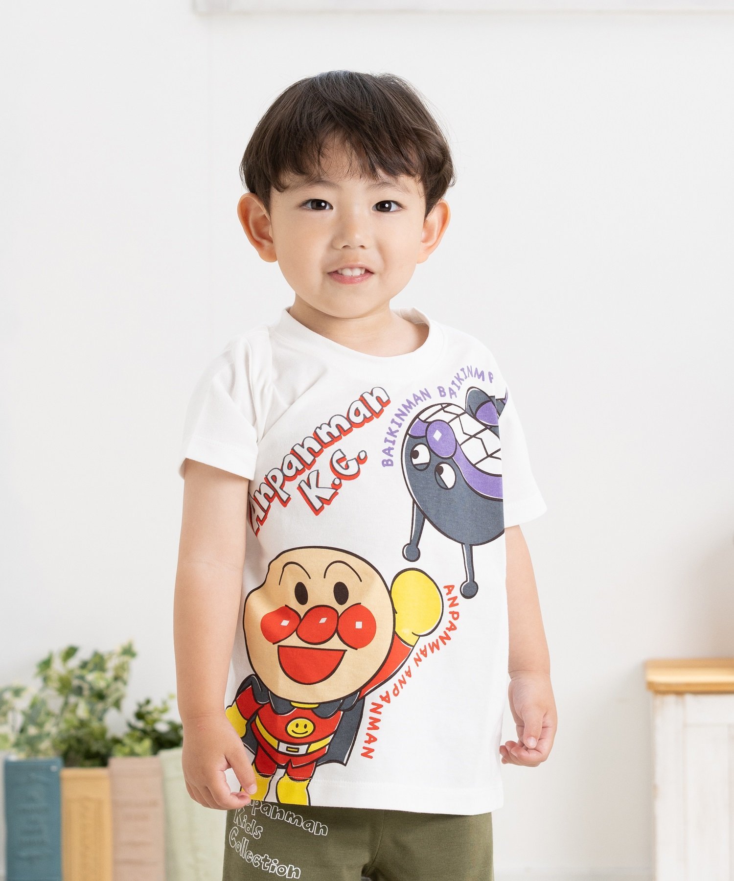 アンパンマン　子ども服　半袖　Tシャツ　トップス　#570 アンパンマン 子ども服 半袖 Tシャツ トップス #570 - メルカリ