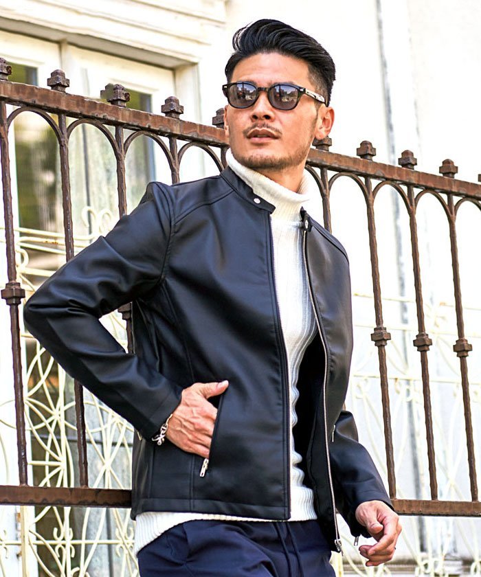 楽天市場】【SALE／40%OFF】world exe レザーダブルライダース