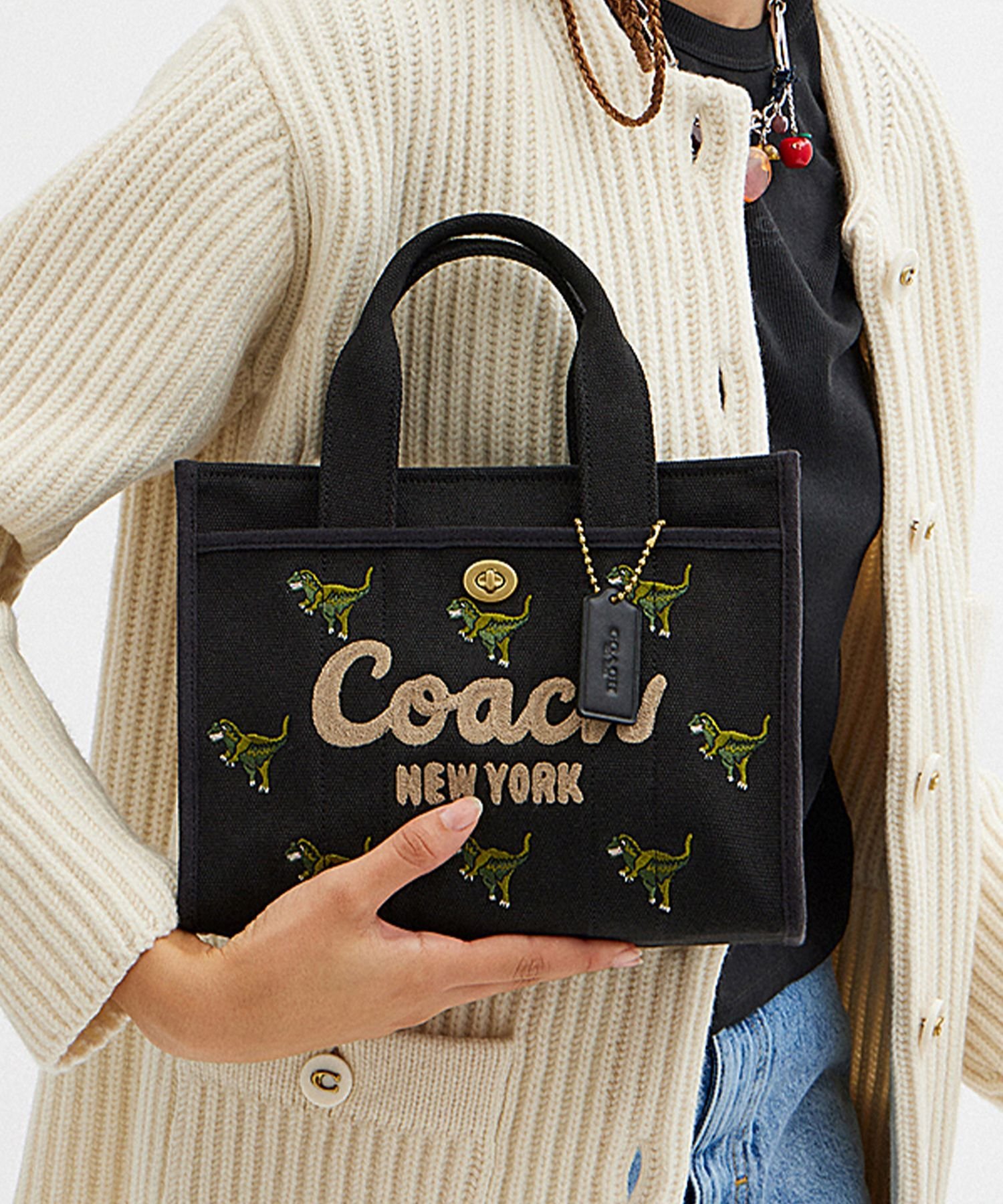 COACH NASA トートバックPVCコーティングメンズ グレー系 宇宙 コーチから”宇宙”に着想を得た「スペース コレクション」宇宙
