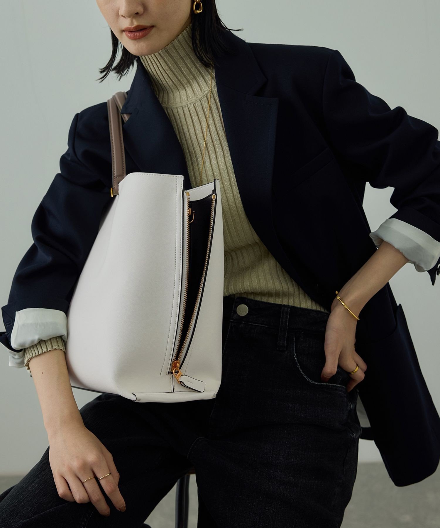 楽天市場】【A4対応】【E'POR】Y BAG Wide【通勤】 ROPE' ロペ バッグ