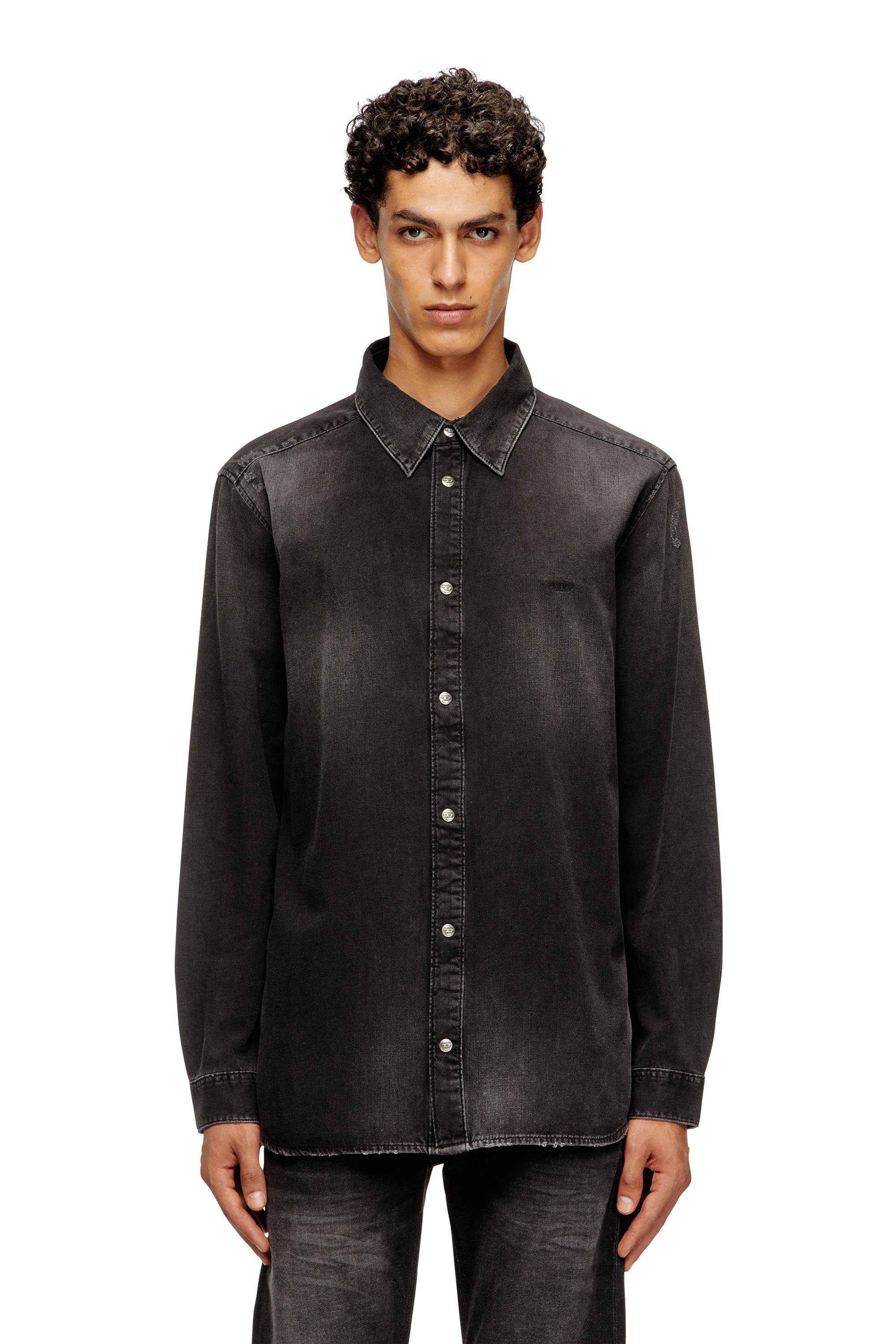 Diesel シースルートップス　シャツ 楽天市場】DIESEL メンズ シャツ デニム シースルー ディーゼル