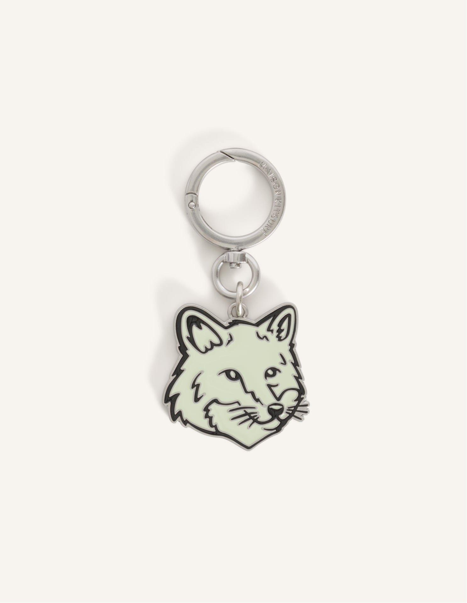 楽天市場】Maison Kitsune メゾンキツネ Bold Fox Head Keyring