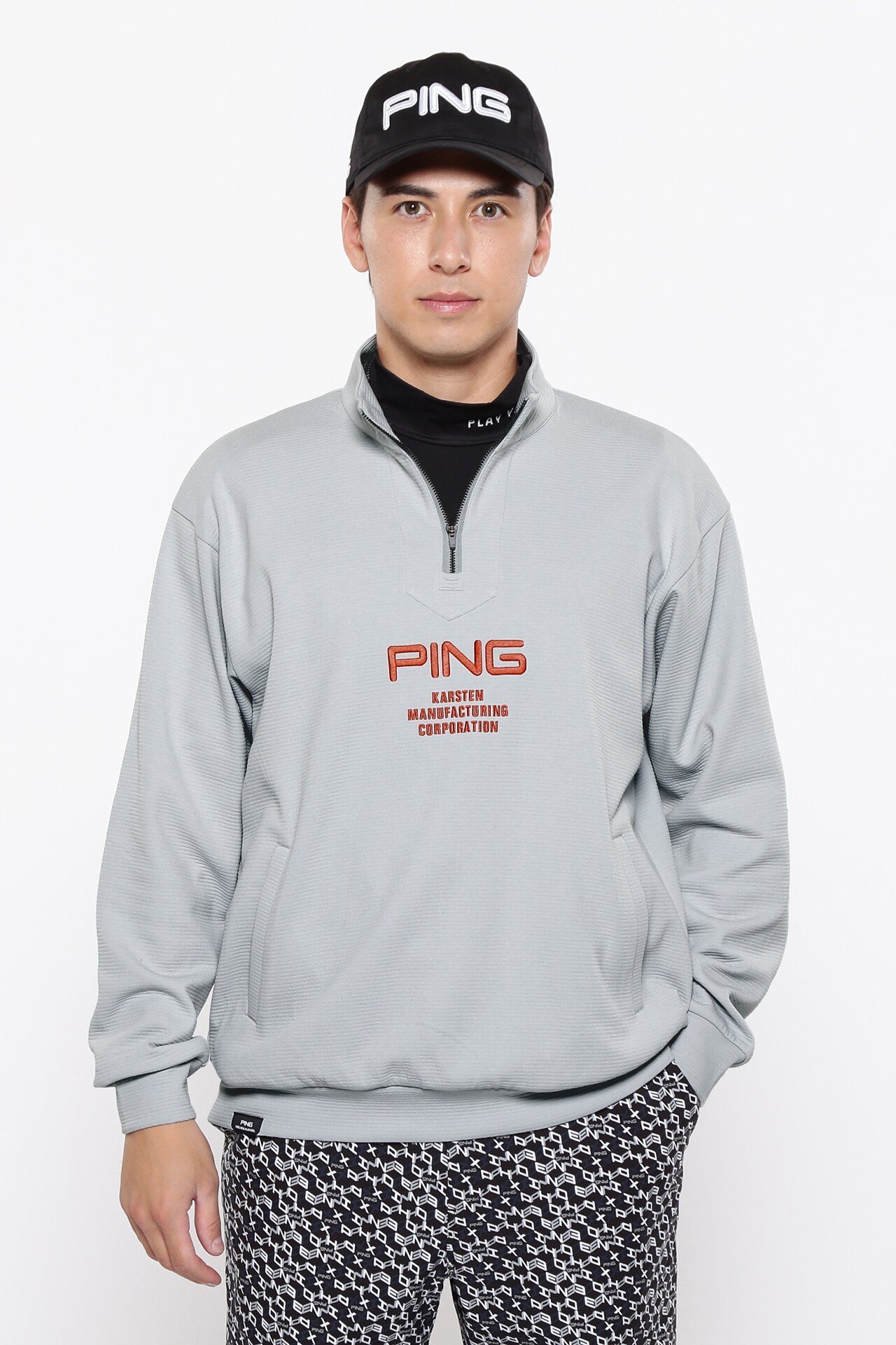 楽天市場】PING APPAREL アドエルム ニュージャージ長袖ハーフ