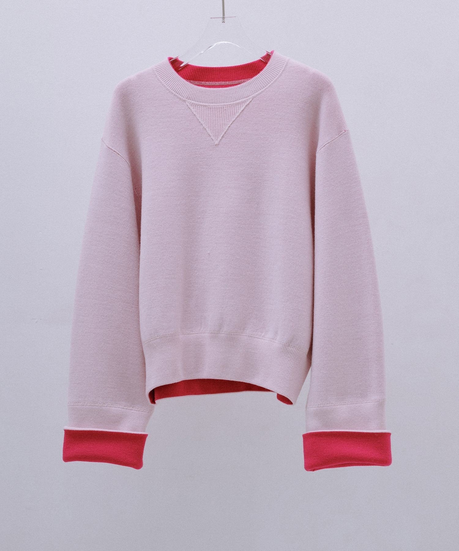 楽天市場】バイカラーリバーシブルニットプルオーバー／アダムエロペ