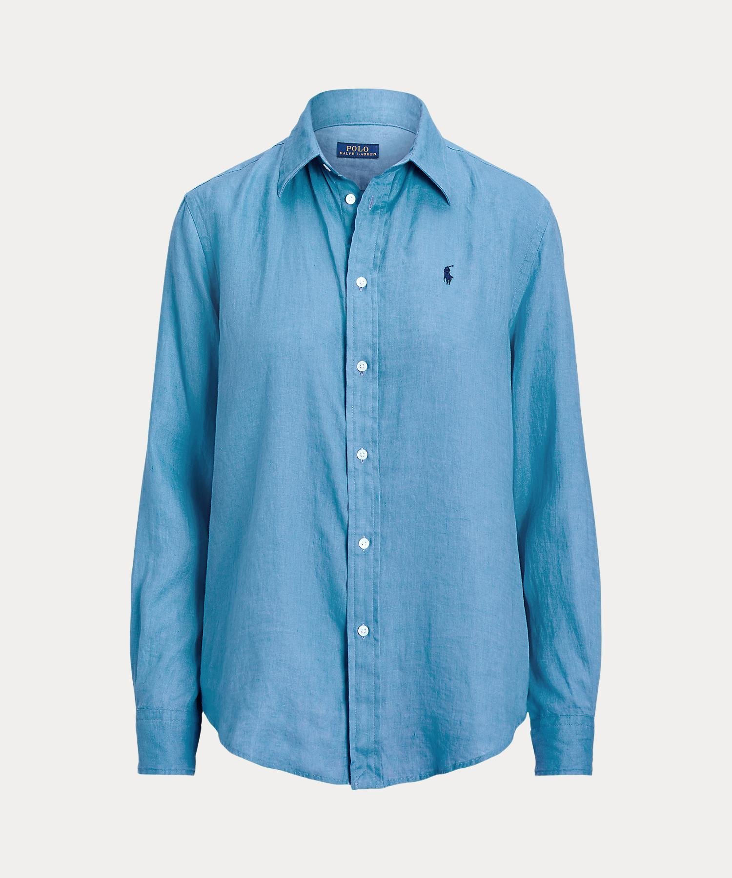 【シェル☺︎】POLO RALPH LAUREN リネンシャツ Polo Ralph Lauren ショートスリーブ リネンシャツ