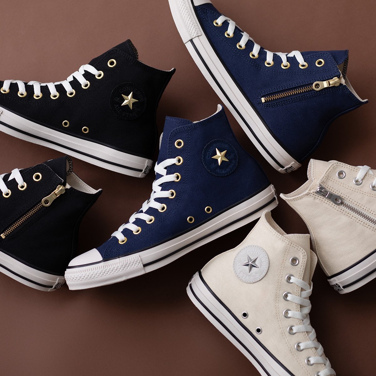楽天市場】コンバース オールスター スタッズパッチ Z HI CONVERSE ALL