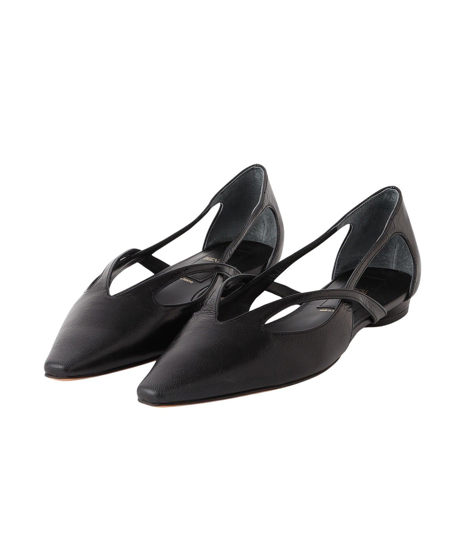 【SALE／30%OFF】LOVELESS 【HENRI EN VARGO/ヘンリ エン ヴァ-ゴ】ポインテッドトゥパンプス HANNA ラブレス シューズ・靴 パンプス ブラック シルバー【送料無料】画像