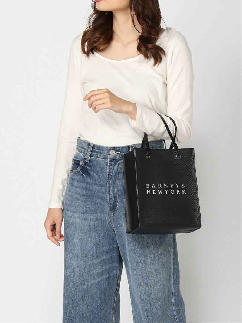 BARNEYS NEW YORK (U)ロゴトートバッグ(S) バーニーズ ニューヨーク