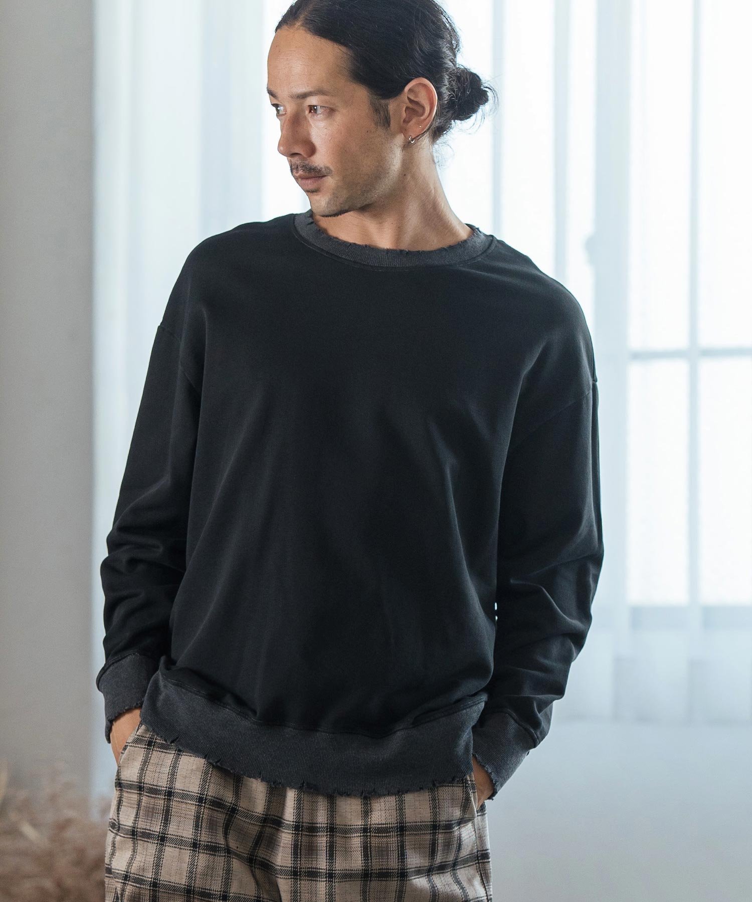 STONE クルーネック スウェットトレーナー タイダイ ウォッシュ PJwody7ARxuT.jpg?width=768