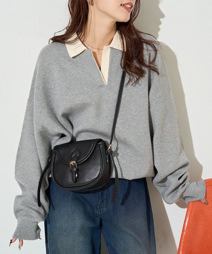 【美品】ガリャルダガランテ　大草直子さんコラボ モヘヤシャギーハーフコート 20220904020934830_215.jpg