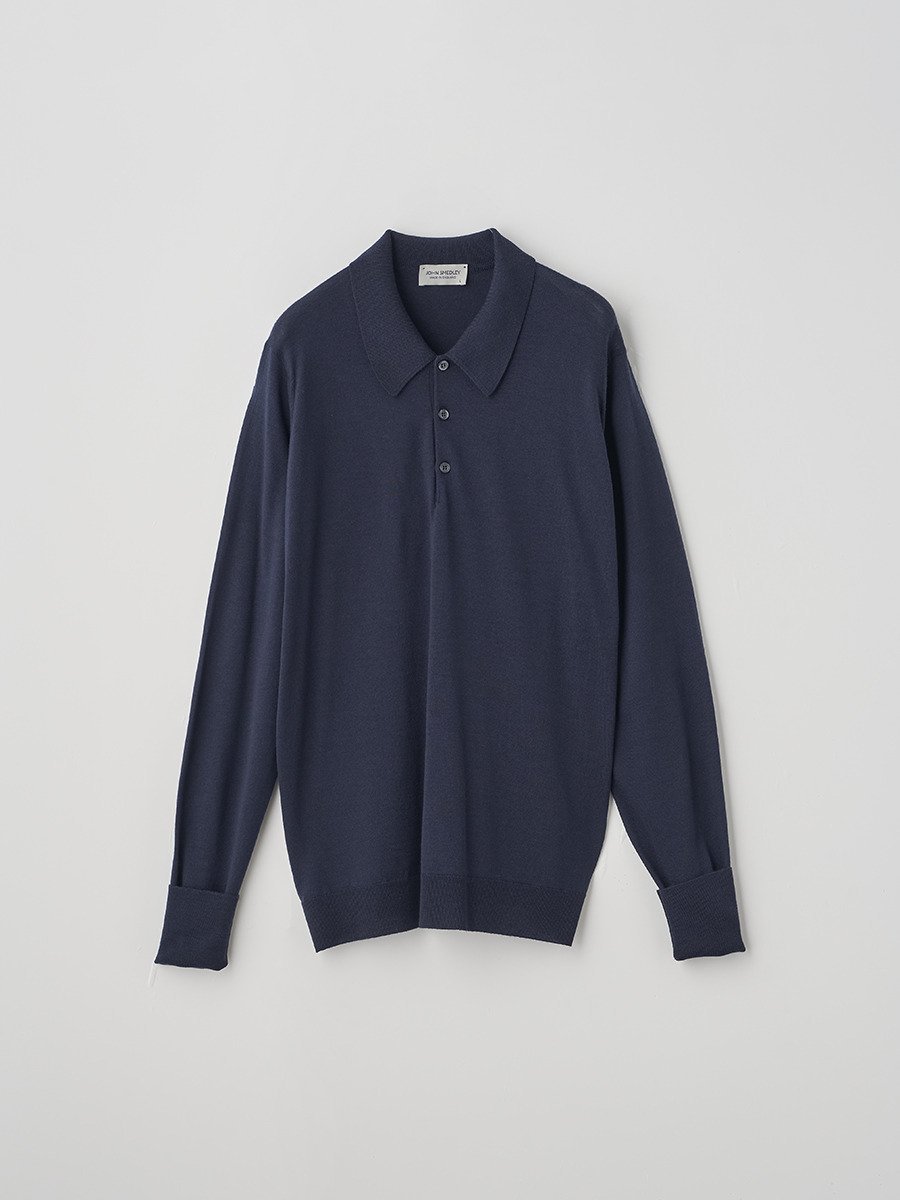 楽天市場】JOHN SMEDLEY 長袖コットンニットクラシック