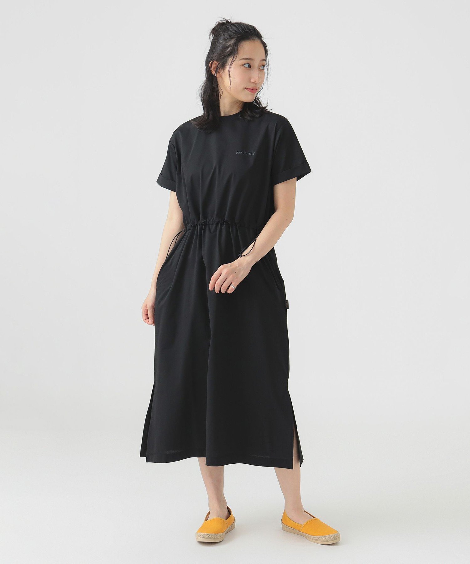 新品　近年モデル　ペンドルトン　High Neck Onepiece　ロング ペンドルトン PENDLETON ウィメンズ ロングスリーブ フレア