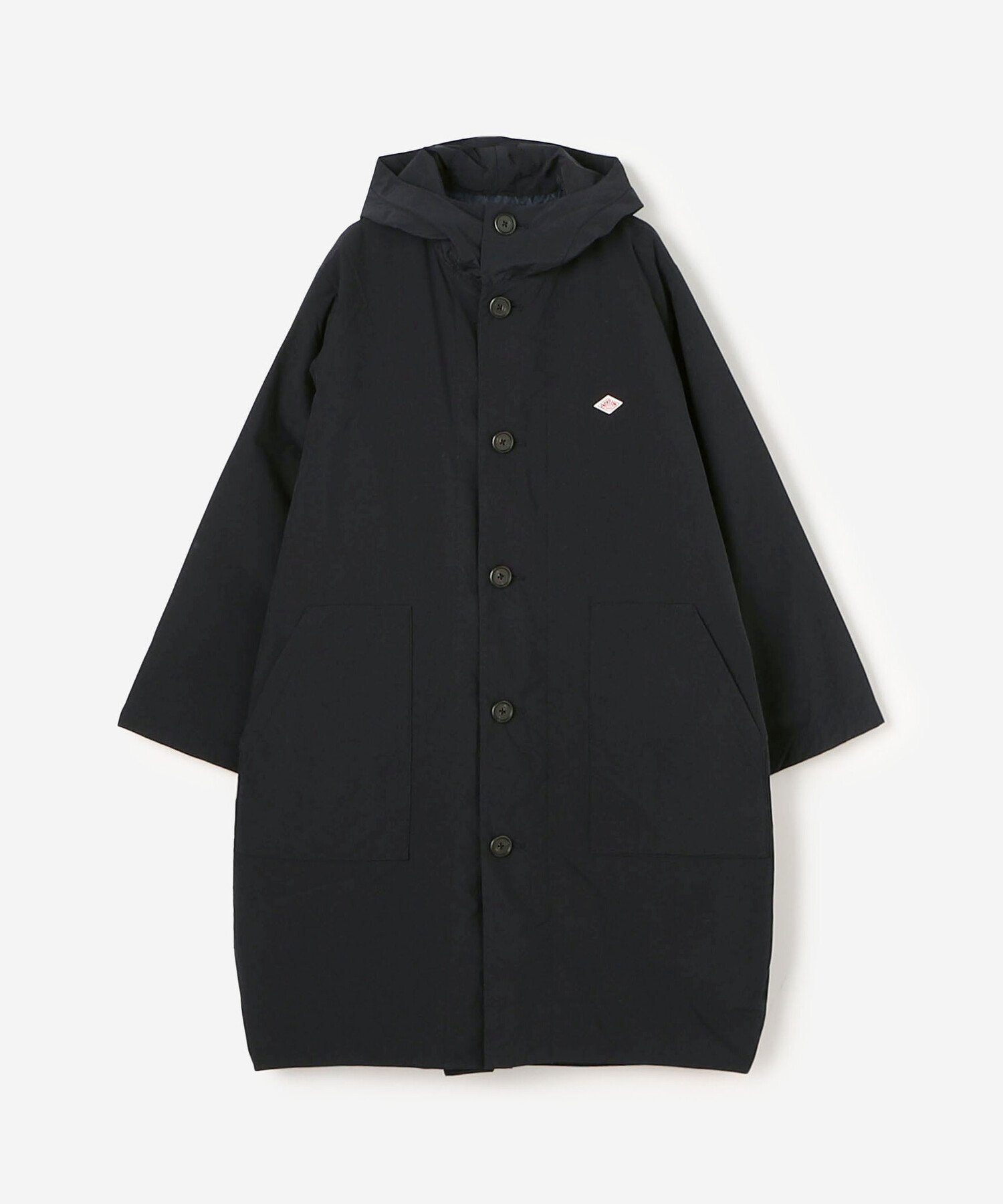 楽天市場】DN58 ウールモッサフードシングルコート/DANTON(ダントン