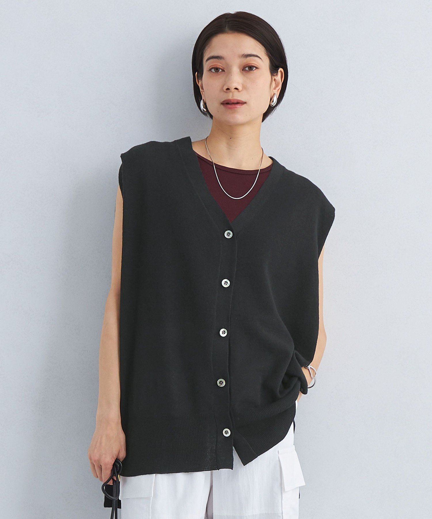 楽天市場】【SALE／50%OFF】フォルム シアー ジレ ベスト