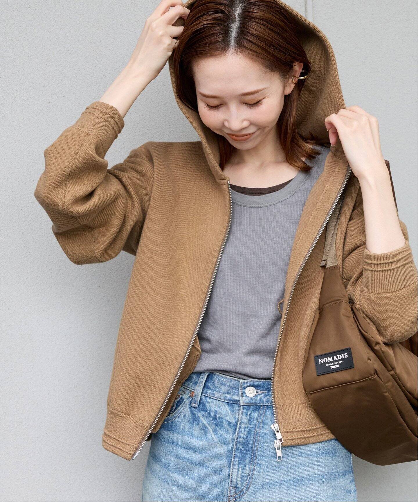 <6(ROKU)>SHEER COLOR RIB CARDIGAN/カーディガン 6（ロク）の「＜6(ROKU)＞SHEER COLOR RIB CARDIGAN
