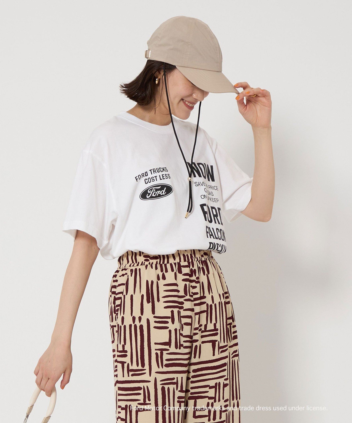 tシャツ BARNYARDSTORM / GOOD ROCK SPEED / FORD バックロゴプリントT レディース BARNYARDSTORM / GOOD ROCK SPEED / FORD バックロゴプリントT