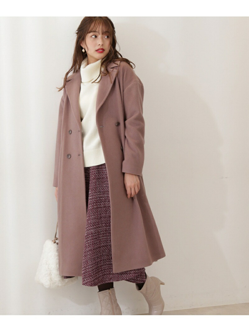 【プロポーションボディドレッシング】ビッグカラーチェスターコート　Mサイズ 美人百花12月号掲載｜ビッグカラーチェスターコート(504176910