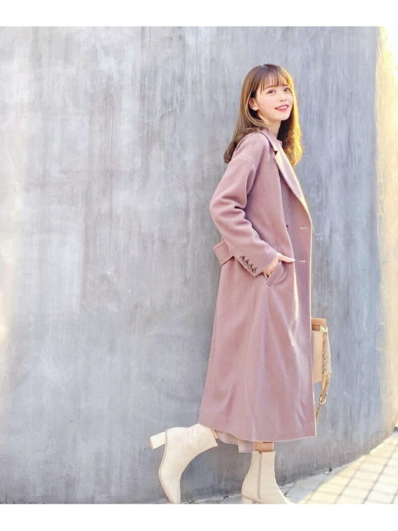 LOUIS FERAUD ピンク チェスターコート 美品♡ LOUIS FERAUD ピンク チェスターコート 美品♡ - メルカリ
