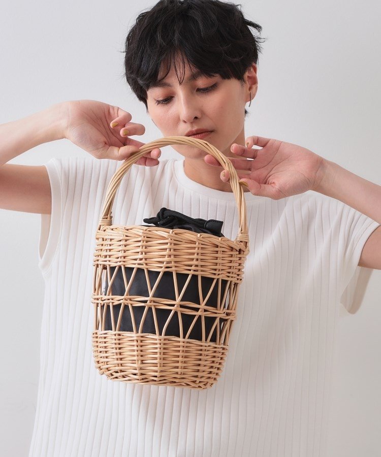 楽天市場】[送料無料]JUN MIKAMI : [レディース]ショルダーバスケット