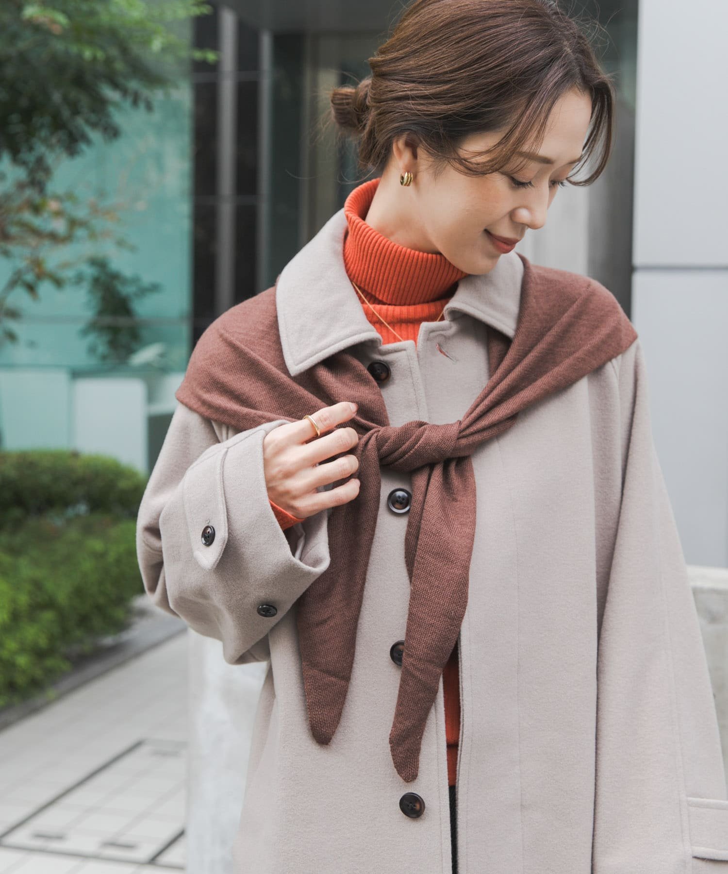 ☆ふゆとれいん様【新品】GALERIE VIE カシミヤストールトゥモローランド ☆ふゆとれいん様【新品】GALERIE VIE カシミヤストール