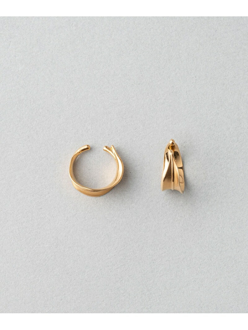 楽天市場】フープイヤリング リーフ ete エテ アクセサリー・腕時計