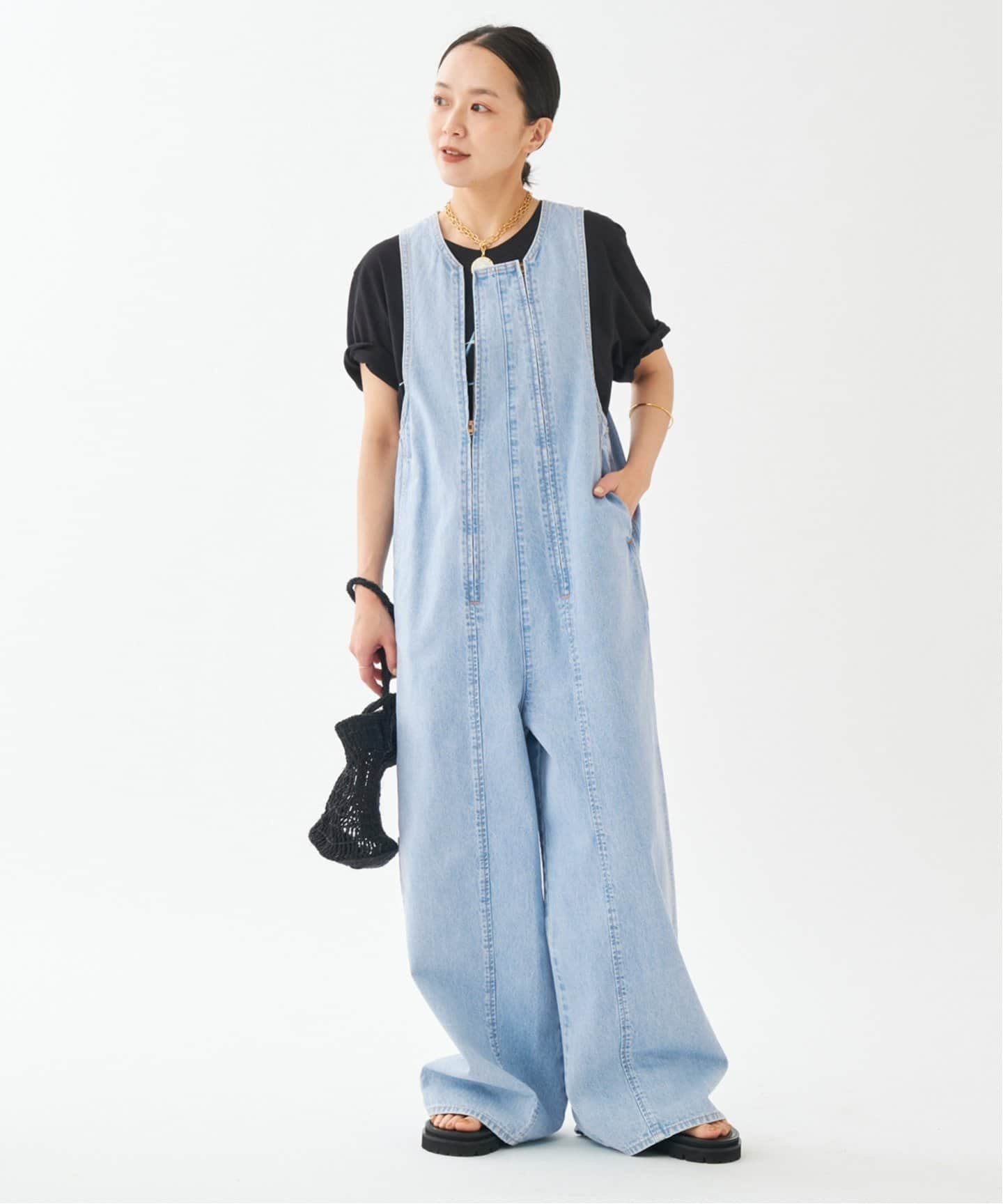 SALE／30%OFF】plage CURRENTAGE/カレンテージ 別注 W ZIP サロペット