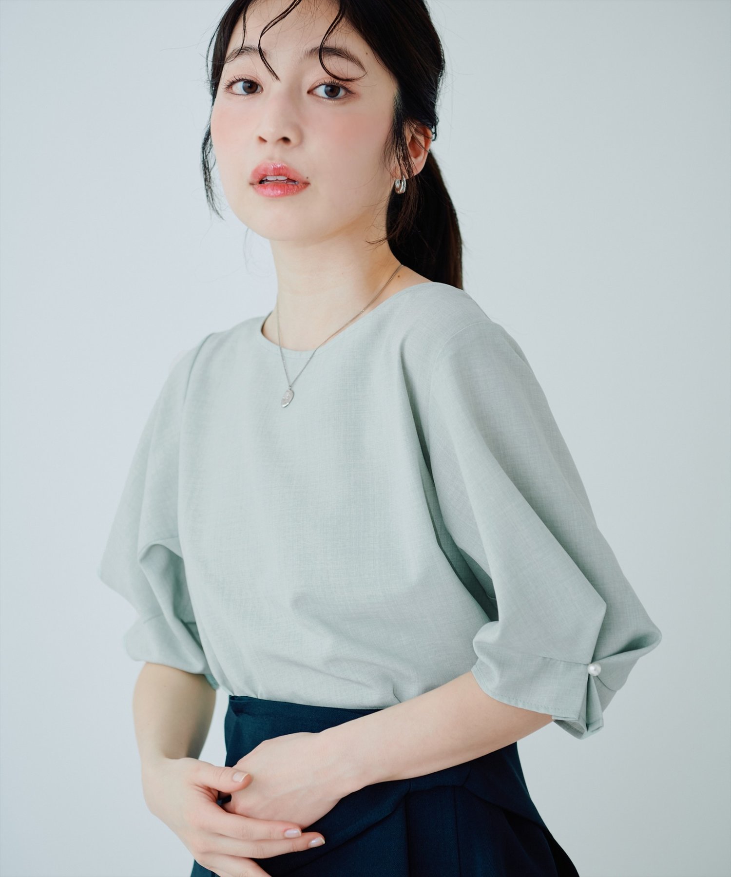 UNITED ARROWS AIRY ジャカード ティアード ワンピース ユナイテッド 