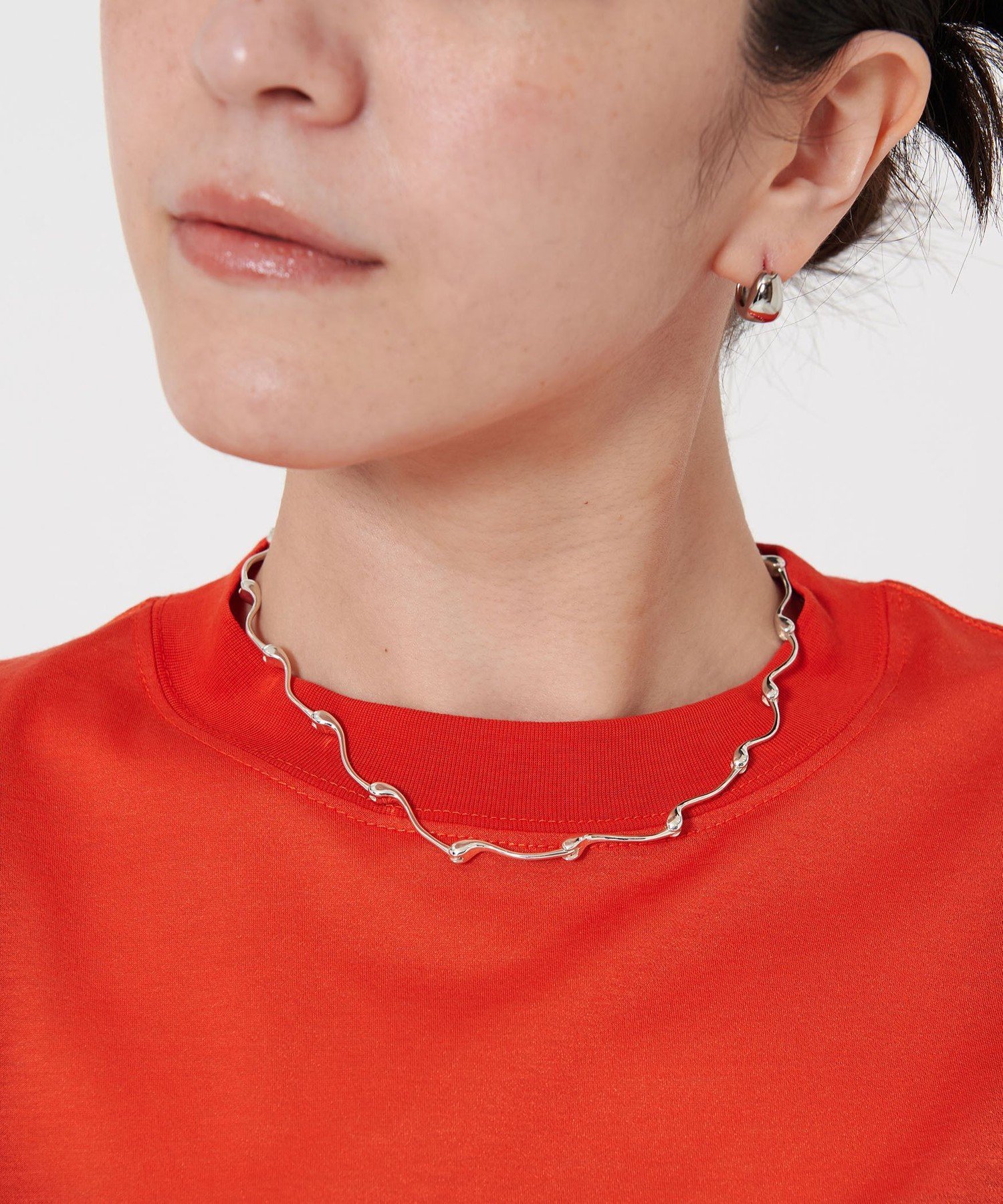 TOGA ARCHIVES ストーンチョーカーStone choker THEROOM | TOGA ARCHIVES Stone Choker - Black