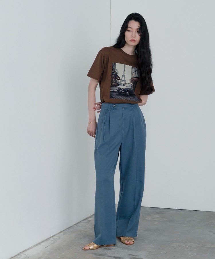 ウーステッドライクスラックス