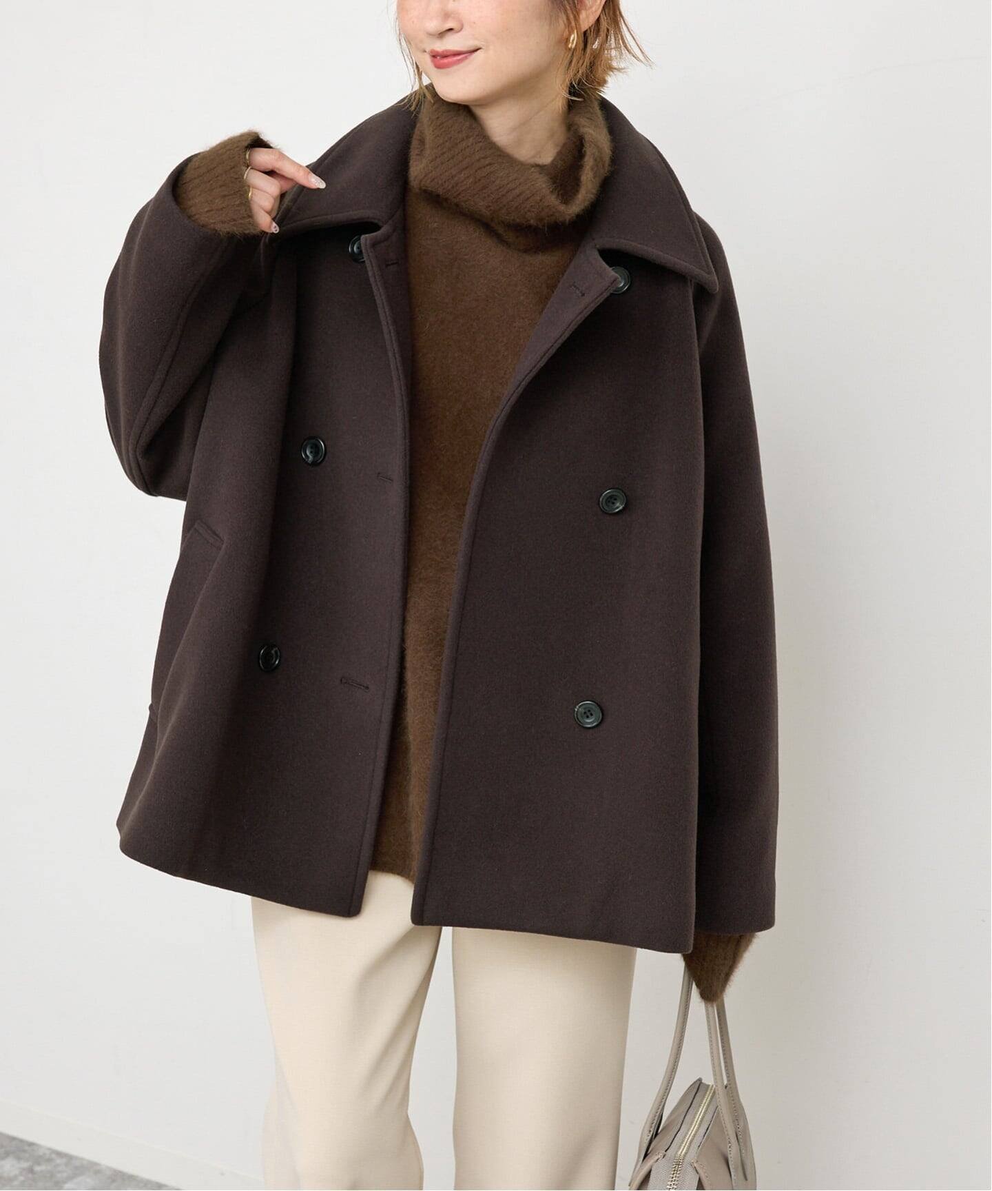 楽天市場】【SALE／50%OFF】ダブルモッサリバーフーディーガウンコート