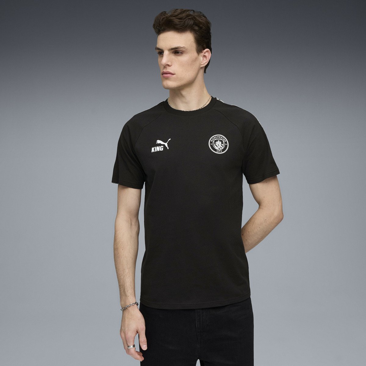 楽天市場】メンズ マンチェスターシティ FC キング 半袖 Tシャツ